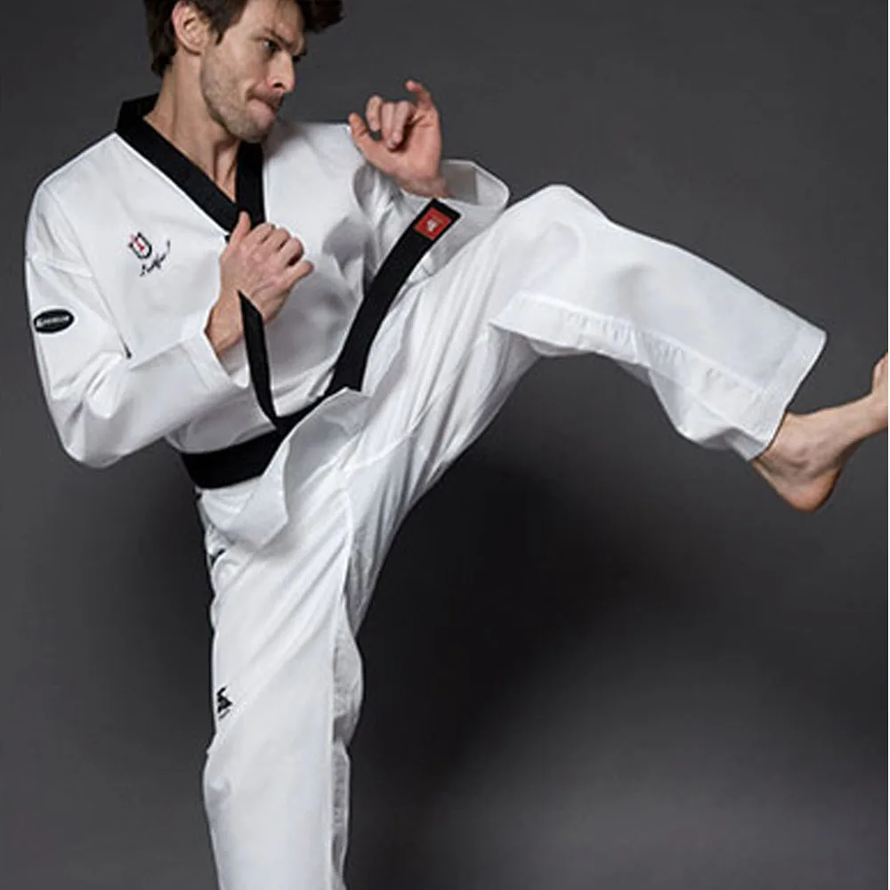 WTF Taekwondo Dobok Fitness Comfortable Clothes Child Adult Unisex WTF TKD Karate suit Taekwondo Uniform Taekwondo Uniforms
WTF Taekwondo Dobok Fitness Comfortable Clothes Child Adult Unisex WTF TKD Karate suit Taekwondo Uniform Taekwondo Uniforms