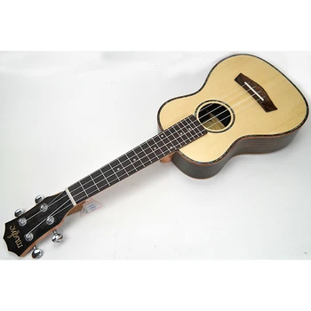 

26" tenor Rosewood Ingerman Solid Spruce ukulele 4 Strings Hawaii mini small guita travel ukelele acoustic guitar Uke Concert