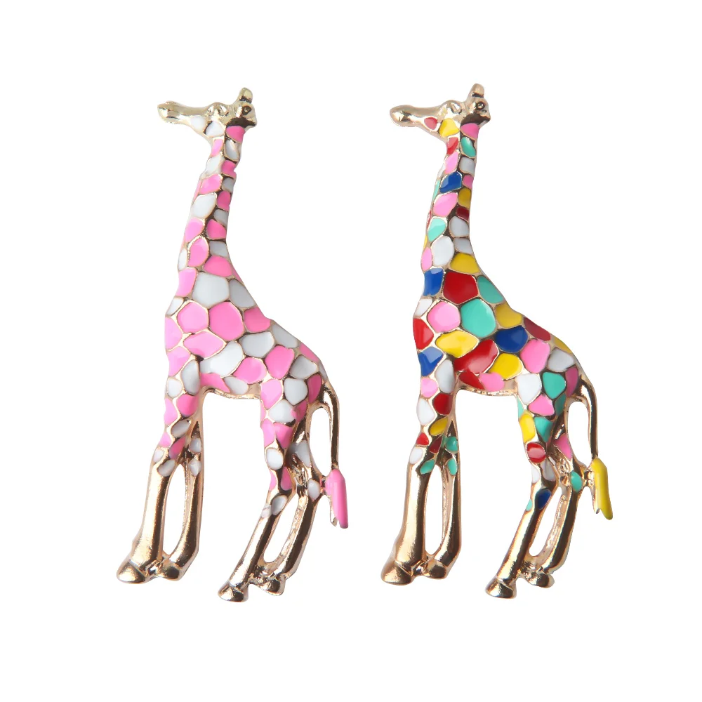 1 Pcs Woman Fashion Clothing Accessories Creative Design Lovely Girl Pink Colorful Giraffe Animal Enamel Brooches Pins
1 Pcs Woman Fashion Clothing Accessories Creative Design Lovely Girl Pink Colorful Giraffe Animal Enamel Brooches Pins
