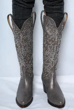 Western String Bead Short Mid-Calf Cool Cowboy Boots For Woman Glitter Chunky High Heel Leather Botas Mujer Punk Chelsea Shoes
Western String Bead Short Mid-Calf Cool Cowboy Boots For Woman Glitter Chunky High Heel Leather Botas Mujer Punk Chelsea Shoes