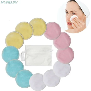 Reusable Make Up Remover Pads Portable Bamboo Fibe Double layers Wipe Soft Pad Nail Art Cleaning Facial Cotton Pads Washable
Reusable Make Up Remover Pads Portable Bamboo Fibe Double layers Wipe Soft Pad Nail Art Cleaning Facial Cotton Pads Washable
