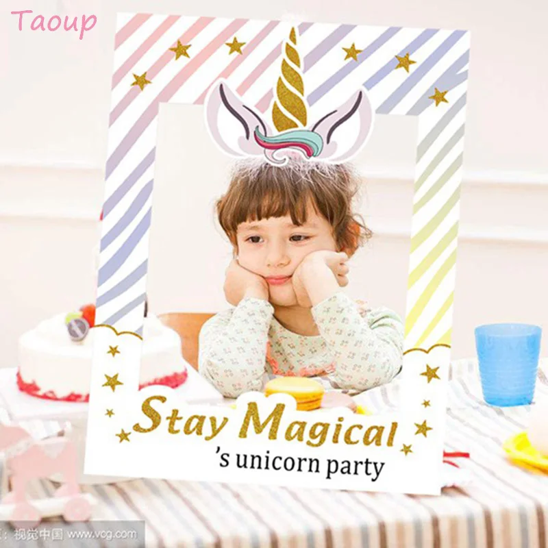 Taoup 1pc Unicorn Photobooth Props Birthday Gift for Kids Unicorn Party Favors Unicornio Decor Supplies Photo Booth Baby Shower
Taoup 1pc Unicorn Photobooth Props Birthday Gift for Kids Unicorn Party Favors Unicornio Decor Supplies Photo Booth Baby Shower