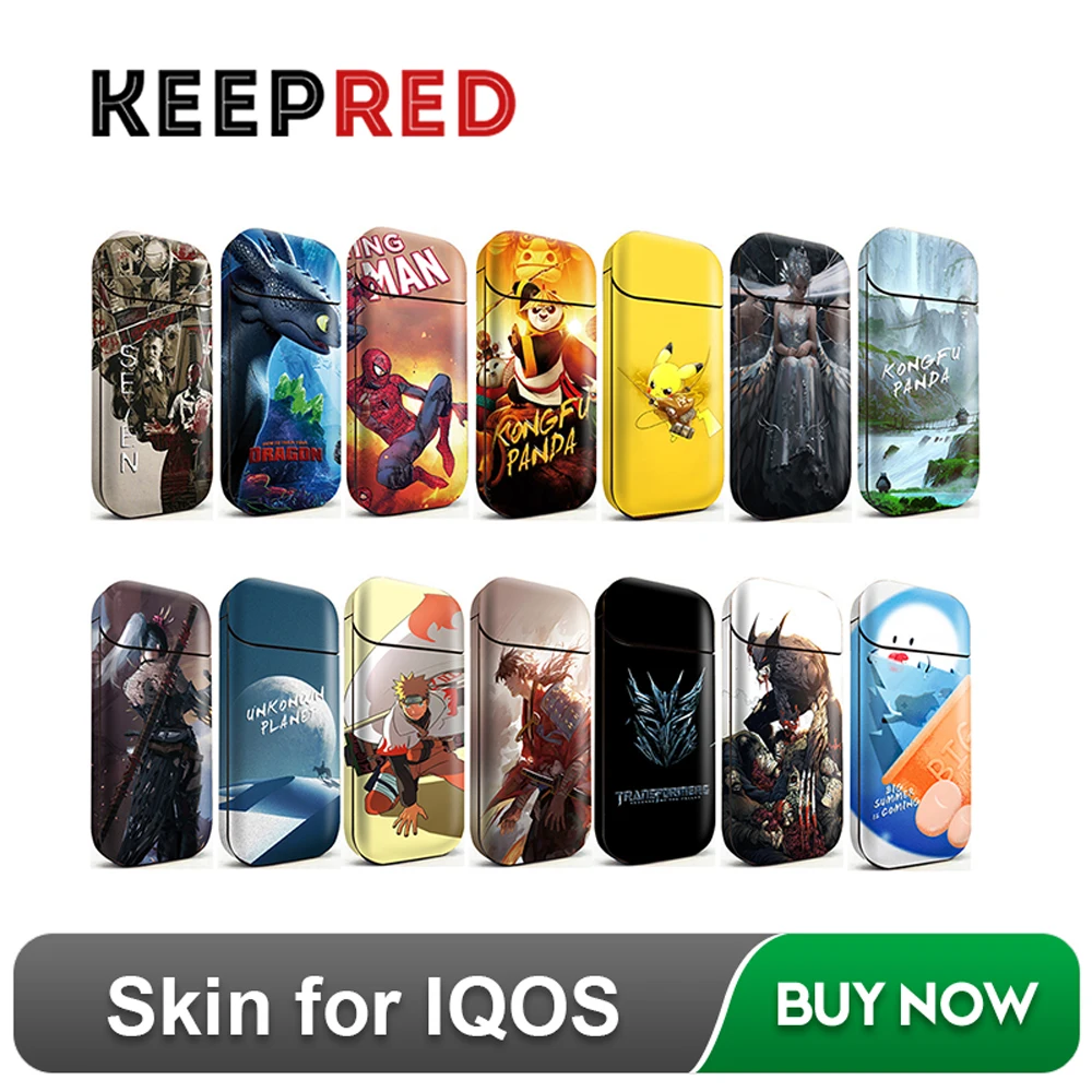 KEEPRED Skin Sticker for IQOS Electronic Cigarette Kit for IQOS 2.4 Plus 2.4 Protector 2.5D Vape Accessories Skin Sticker
KEEPRED Skin Sticker for IQOS Electronic Cigarette Kit for IQOS 2.4 Plus 2.4 Protector 2.5D Vape Accessories Skin Sticker