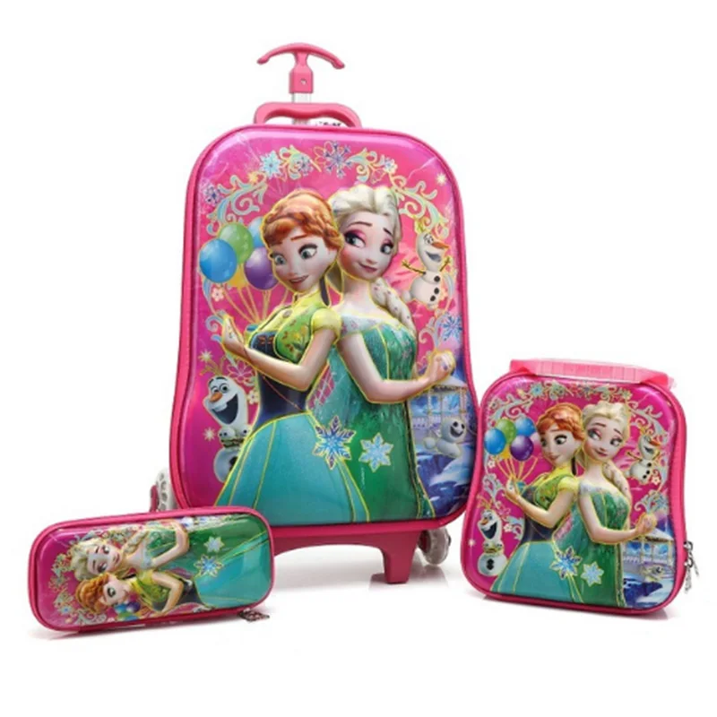 RTYCDG новый бренд стерео Горячая багажная сумка на колесиках Детский чемодан для