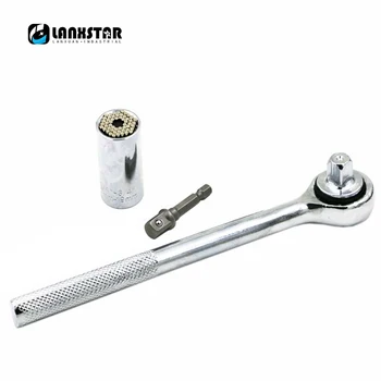 Multifunctional Ratchet Wrench Universal Socket Magic Drill Sleeve Combination Tool Set 3 in 1 Mutipro Using Hex Tool Wrench
Multifunctional Ratchet Wrench Universal Socket Magic Drill Sleeve Combination Tool Set 3 in 1 Mutipro Using Hex Tool Wrench