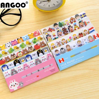 Cartoon Cute Sticky Notes Kawaii Mini Self -adhesive Memo Pad Bookmark Creative Student Stationery School Office Supplies 5packs
Cartoon Cute Sticky Notes Kawaii Mini Self -adhesive Memo Pad Bookmark Creative Student Stationery School Office Supplies 5packs