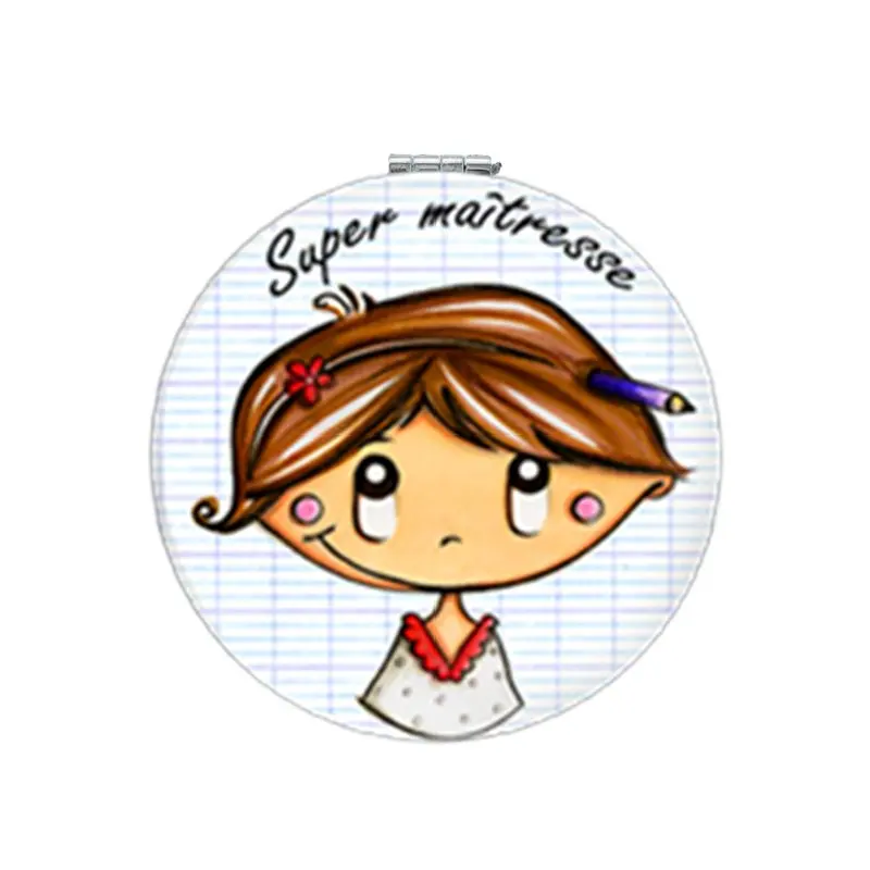 JWEIJIAO Merci Maitresse Super Maitresse makeup mirrors Round Compact mirror fairy Mirrors best women gfit 2019 CT319
JWEIJIAO Merci Maitresse Super Maitresse makeup mirrors Round Compact mirror fairy Mirrors best women gfit 2019 CT319