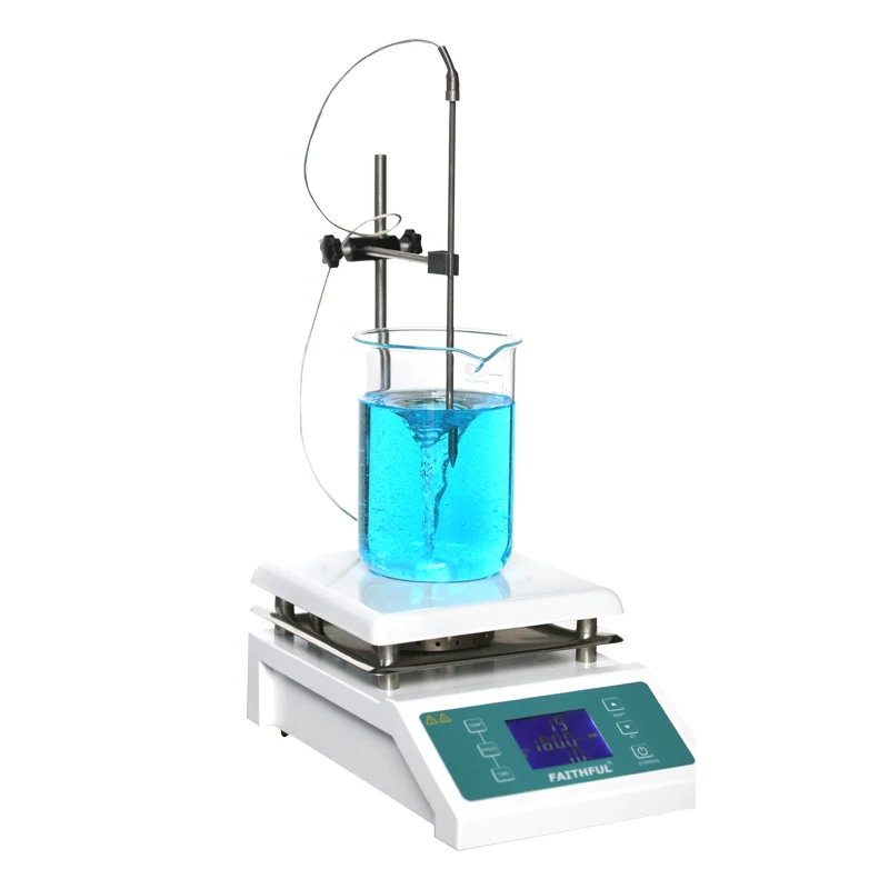 SH-II-4C Laboratory Magnetic Stirrer with Heating Hotplate Blender mixer Temperature LCD Digital Control Display
SH-II-4C Laboratory Magnetic Stirrer with Heating Hotplate Blender mixer Temperature LCD Digital Control Display