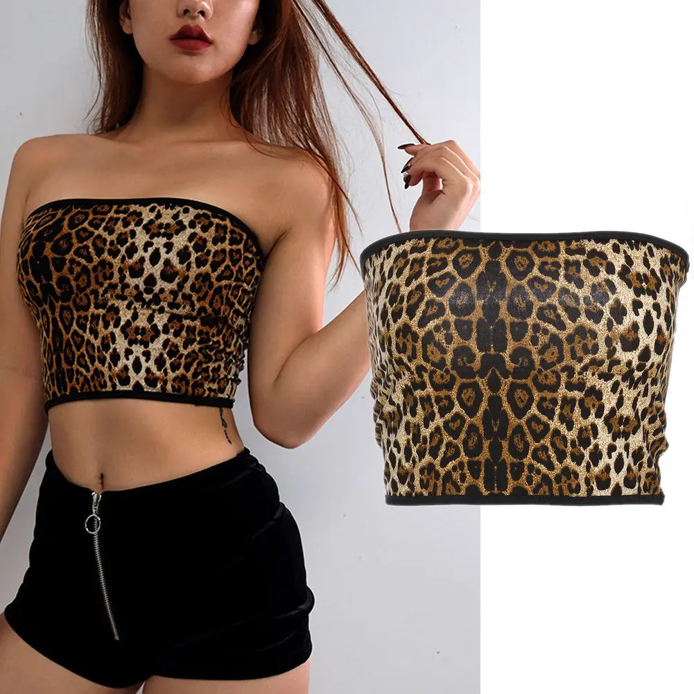 Women Leopard Casual Crop Top Summer Vest Camisole Crop Top Female Sleeveless Tank Top Shirt Fashion S M L
Women Leopard Casual Crop Top Summer Vest Camisole Crop Top Female Sleeveless Tank Top Shirt Fashion S M L