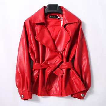 Leather Jacket Women Coat Autumn 2019 New Plus Size Vintage Red Black Female Jackets Lady Leather Jacket Coat Outwear
Leather Jacket Women Coat Autumn 2019 New Plus Size Vintage Red Black Female Jackets Lady Leather Jacket Coat Outwear