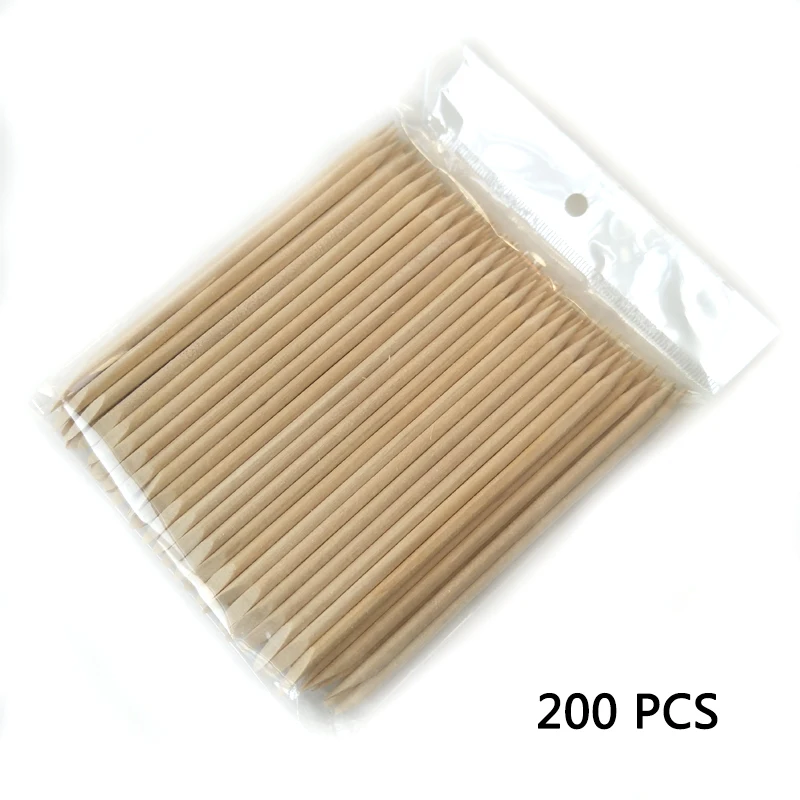 200pcs/Pack Orange Wooden Stick Cuticle Pusher Remover 11.5cm Nail Art Design Manicure Care Tools Dead Skin Removal Nail Care
200pcs/Pack Orange Wooden Stick Cuticle Pusher Remover 11.5cm Nail Art Design Manicure Care Tools Dead Skin Removal Nail Care