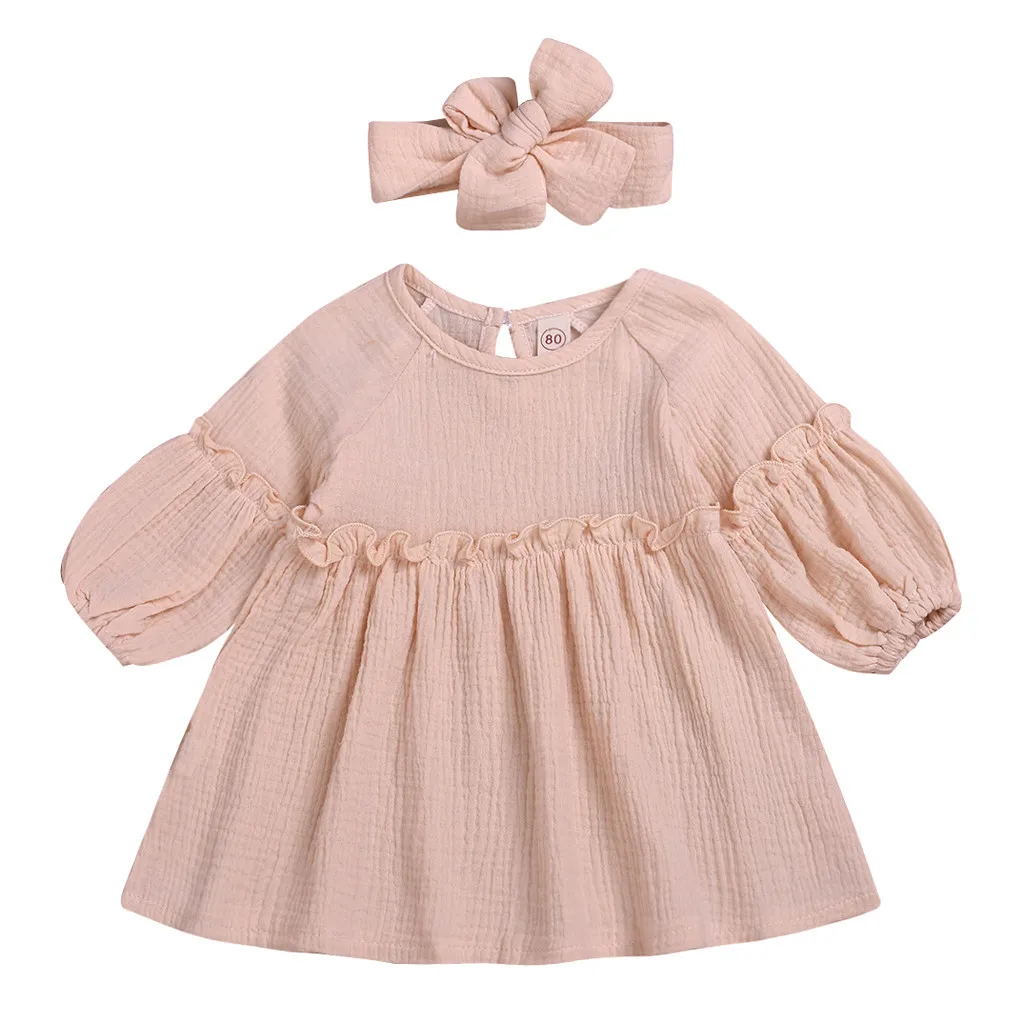 New Fashion Kids Baby Girls Ruffled Solid Color Princess Party Dress Hair Band Sundress Wholesale Free Ship Z4
New Fashion Kids Baby Girls Ruffled Solid Color Princess Party Dress Hair Band Sundress Wholesale Free Ship Z4