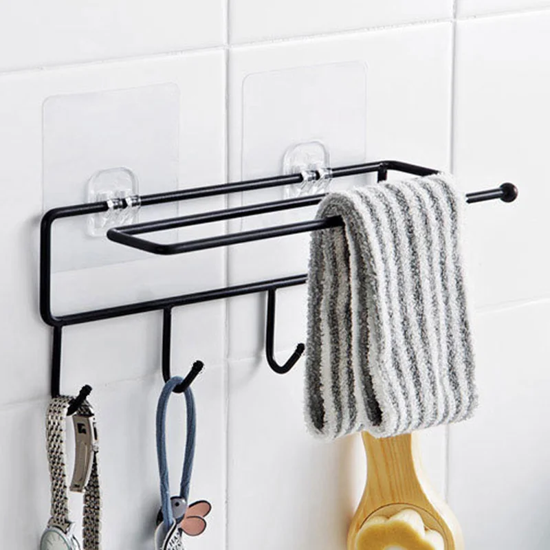 Convenient Kitchenware Rack Organizer Adhesive Drill Free Towel Brush Hanger Storage Shelf @LS AP16
Convenient Kitchenware Rack Organizer Adhesive Drill Free Towel Brush Hanger Storage Shelf @LS AP16