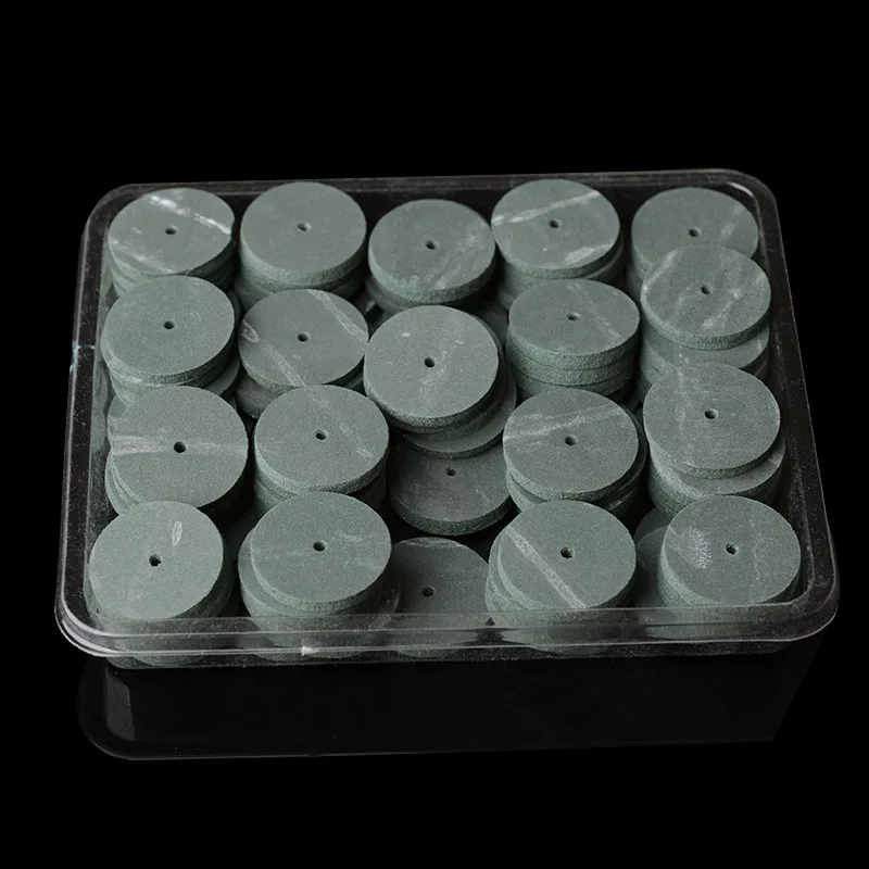 100 шт./пакет лабораторные резиновые полировальные диски для отбеливания зубов