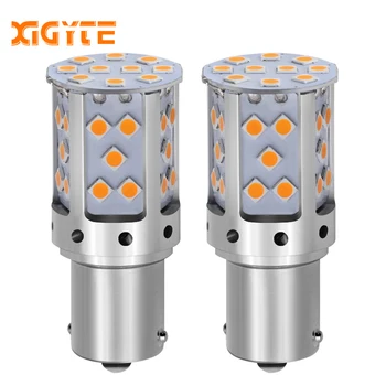 2PCS 1156 LED No Hyper Flash Bulb PY21W BAU15S Car Turn Signal Light Canbus No Error Yellow/Amber 3030 35SMD 2100LM Rated
2PCS 1156 LED No Hyper Flash Bulb PY21W BAU15S Car Turn Signal Light Canbus No Error Yellow/Amber 3030 35SMD 2100LM Rated