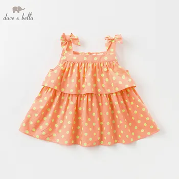 DBK9789 dave bella kids girls summer infant t-shirt toddler top 5Y-13Y children high quality tees sleeveless dot clothes
DBK9789 dave bella kids girls summer infant t-shirt toddler top 5Y-13Y children high quality tees sleeveless dot clothes