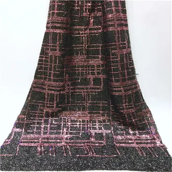Black african fabric lace Embroidery Nigerian Lace Fabric for weeding High Quality 3d flower african sequins lace fabric
Black african fabric lace Embroidery Nigerian Lace Fabric for weeding High Quality 3d flower african sequins lace fabric