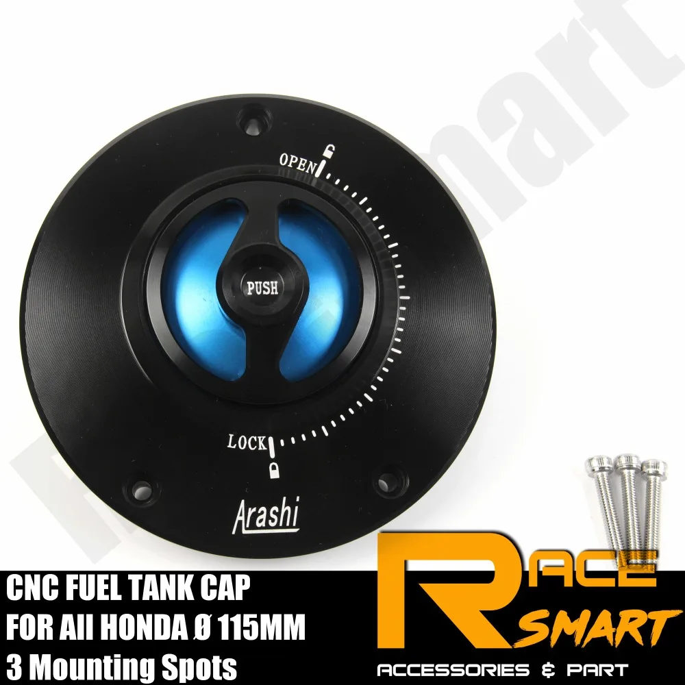 Motorcycle CNC Fuel Gas CAPS Tank Cap tanks Cover With Rapid Locking For All HONDA 115mm and 3 Mounting Spots
Motorcycle CNC Fuel Gas CAPS Tank Cap tanks Cover With Rapid Locking For All HONDA 115mm and 3 Mounting Spots