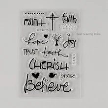 Eno Greeting Diy card quote stamps clear silicone scrapbooking stamp faith craft stamps
Eno Greeting Diy card quote stamps clear silicone scrapbooking stamp faith craft stamps
