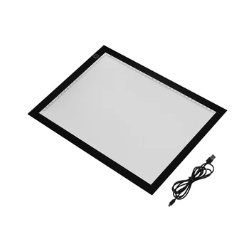 A4 Ultra-thin Portable LED Light Pad Tracer with USB Cable Dimmable Brightness Artcraft Tracing Light Box Copy Board
A4 Ultra-thin Portable LED Light Pad Tracer with USB Cable Dimmable Brightness Artcraft Tracing Light Box Copy Board