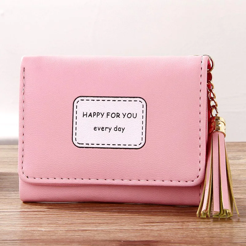 Lady Purses Women Short Wallets Tassels Girls Wallet Card Holder Casual Ladies Clutch PU Leather Coin Purse Change Moneybags
Lady Purses Women Short Wallets Tassels Girls Wallet Card Holder Casual Ladies Clutch PU Leather Coin Purse Change Moneybags