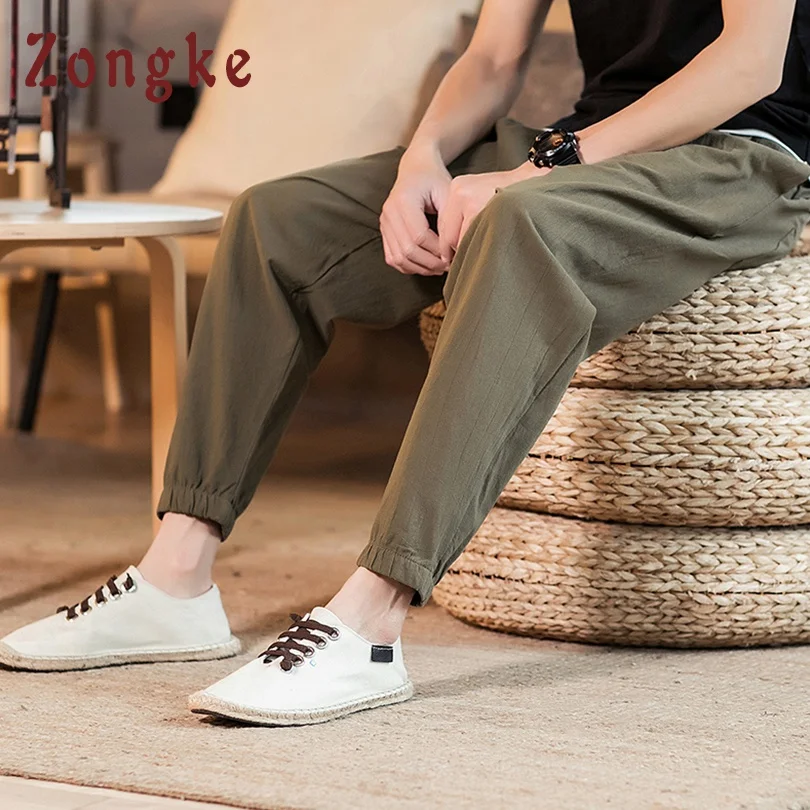 Zongke Ankle-Length Pants Men Joggers Japanese Streetwear Sweatpants Trousers Men Pants Hip Hop Harem Pants Men Jogger 5XL 2019
Zongke Ankle-Length Pants Men Joggers Japanese Streetwear Sweatpants Trousers Men Pants Hip Hop Harem Pants Men Jogger 5XL 2019
