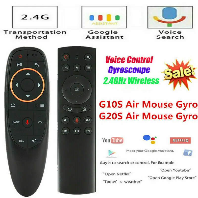 2019 Newest Fashion VONTAR G10 Voice Remote Control 2.4G Wireless Air Mouse Microphone Gyroscope IR Hot Sale
2019 Newest Fashion VONTAR G10 Voice Remote Control 2.4G Wireless Air Mouse Microphone Gyroscope IR Hot Sale