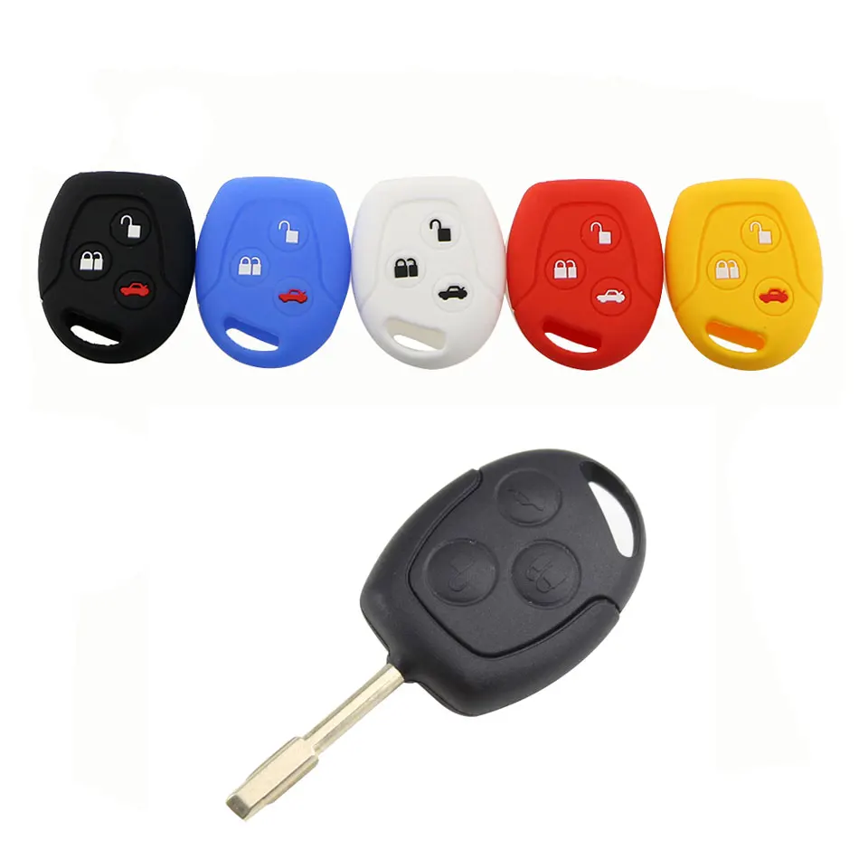 1 Piece Silicone Car Key Fob Case Cover Sticker Set Protector Bag Accessories Fit for Ford Mondeo Fiesta Focus C-Max KA GALAXY
1 Piece Silicone Car Key Fob Case Cover Sticker Set Protector Bag Accessories Fit for Ford Mondeo Fiesta Focus C-Max KA GALAXY