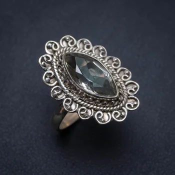Natural Green Amethyst Handmade Mexican 925 Sterling Silver Ring, US Size 7.75 S2326
Natural Green Amethyst Handmade Mexican 925 Sterling Silver Ring, US Size 7.75 S2326