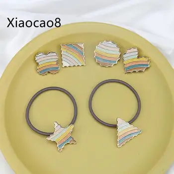 20 Pieces DIY handmade jewelry accessories striped mosaic rainbow love five-pointed star round hair accessories material
20 Pieces DIY handmade jewelry accessories striped mosaic rainbow love five-pointed star round hair accessories material