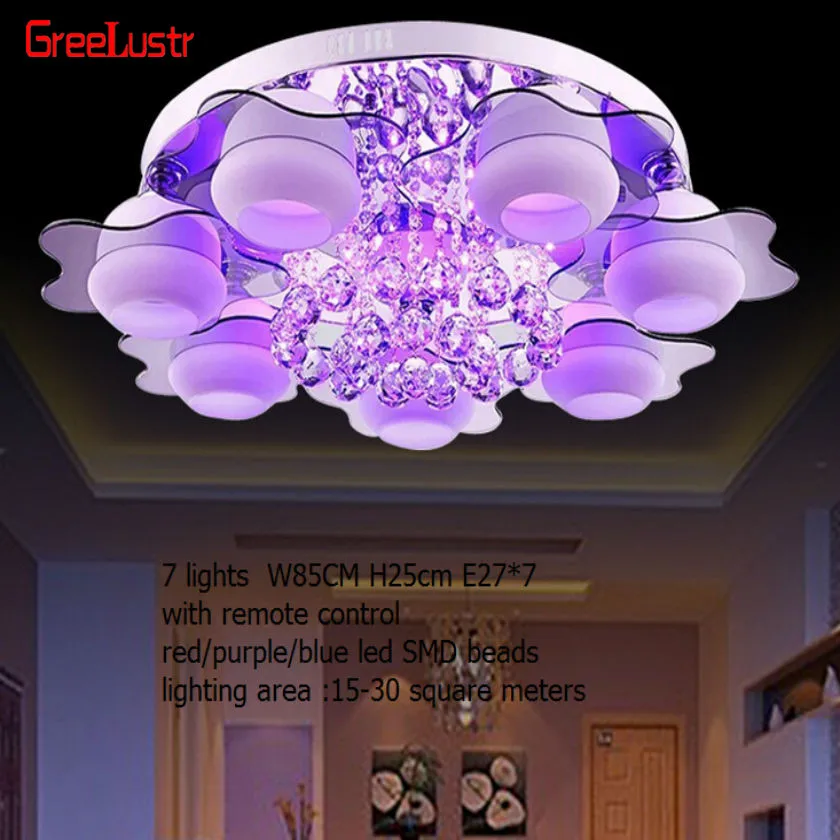 minimalist lamp 3/5/7 light colored led bead /remote control/ crystal chandeliers for room/led crystal flush mount ceiling lamp
minimalist lamp 3/5/7 light colored led bead /remote control/ crystal chandeliers for room/led crystal flush mount ceiling lamp