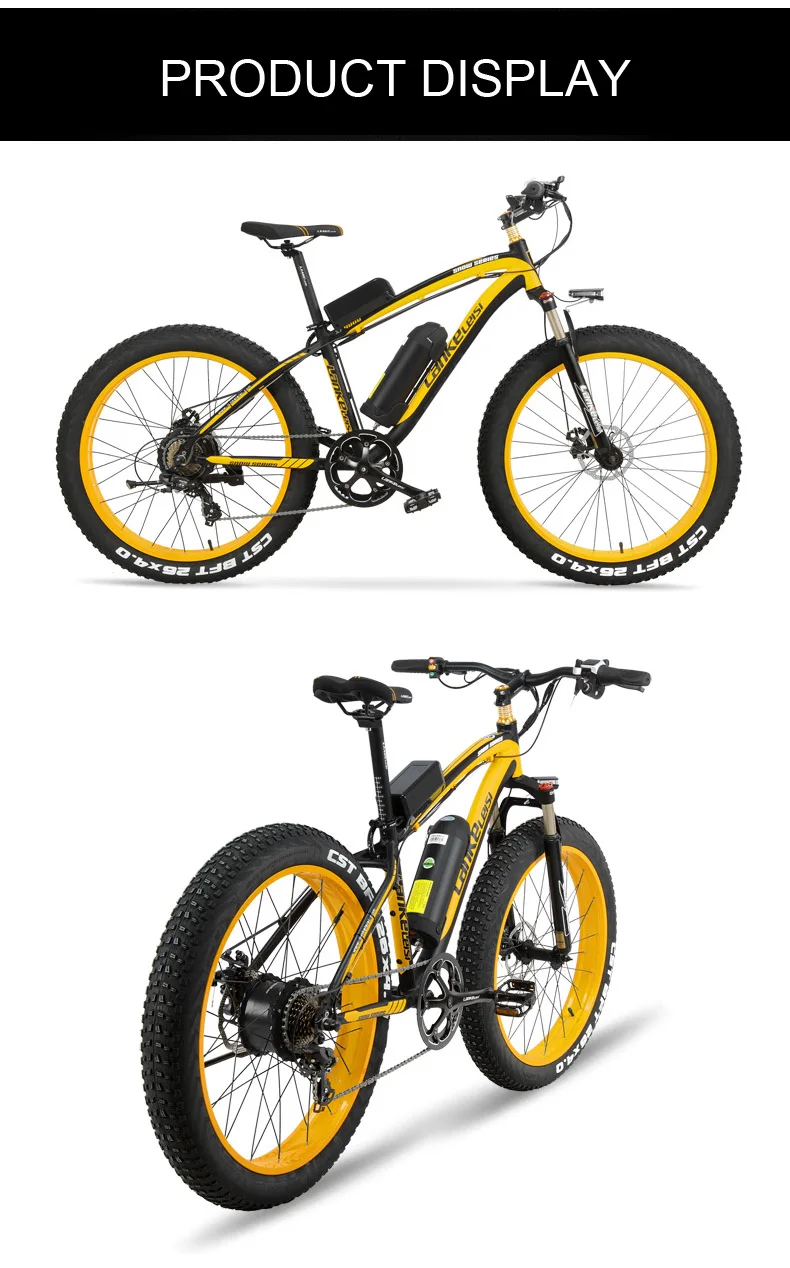 1000W Pedal Help Electrical Bicycle Males's E-bike 26'' Fats Snow Bike 48V 10Ah Lithium-Ion Battery, Hydraulic Disc Brake HTB1KsPEcMaTBuNjSszfq6xgfpXaO - 1000W Pedal Help Electrical Bicycle Males's E-bike 26'' Fats Snow Bike 48V 10Ah Lithium-Ion Battery, Hydraulic Disc Brake