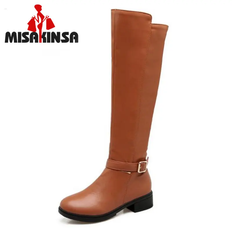 MISAKINSA Size 32-40 Ladies Handmade Med Heels Knee High Winter Boots Women Round Toe Agrafe Slip On Shoes Women Warm Botas
MISAKINSA Size 32-40 Ladies Handmade Med Heels Knee High Winter Boots Women Round Toe Agrafe Slip On Shoes Women Warm Botas