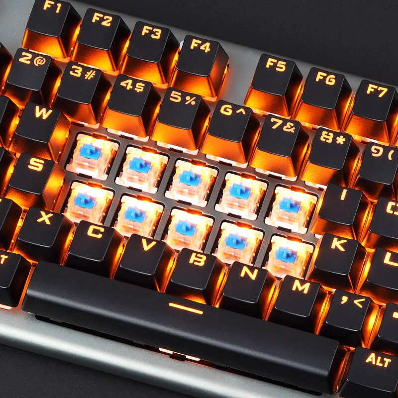 Anti-ghosting Wired Backlit Mechanical Keyboards Blue Red Switch 104 LED Computer Gamer Gaming Mechanical Keyboard
Anti-ghosting Wired Backlit Mechanical Keyboards Blue Red Switch 104 LED Computer Gamer Gaming Mechanical Keyboard