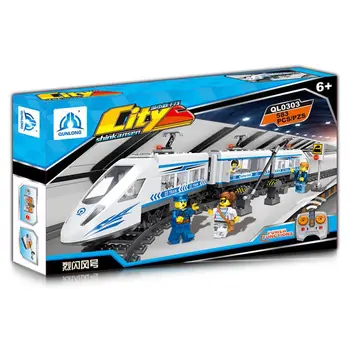 New high speed passenger city remote control train blocks boy birthday gifts children's toys compatible with bricks
New high speed passenger city remote control train blocks boy birthday gifts children's toys compatible with bricks