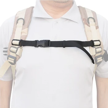 Chest Strap Harness Buckled Black Nylon With Whistle Adjustable Anti Slip Shoulder Bag Rope Backpack Accessories Outdoor Sports
Chest Strap Harness Buckled Black Nylon With Whistle Adjustable Anti Slip Shoulder Bag Rope Backpack Accessories Outdoor Sports