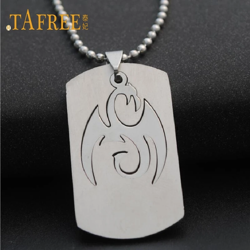TAFREE Fashion Necklaces Stainless Steel Animal graphics Pendants Simple Bead Chain Necklaces for Women gift jewelry SQ038
TAFREE Fashion Necklaces Stainless Steel Animal graphics Pendants Simple Bead Chain Necklaces for Women gift jewelry SQ038