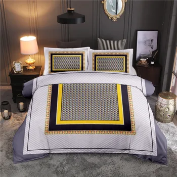 Hotel Geometric Printed Bedding Set Duvet Cover Sets Queen King Quilt Cover Bed Linen
Hotel Geometric Printed Bedding Set Duvet Cover Sets Queen King Quilt Cover Bed Linen