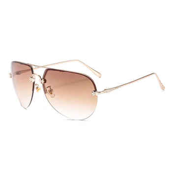 OLOEY Half-frame Sunglasses Fashionable Metal Pattern Moulding Color Film Lady's Sunglasses New Fashion Toad Mirror
OLOEY Half-frame Sunglasses Fashionable Metal Pattern Moulding Color Film Lady's Sunglasses New Fashion Toad Mirror