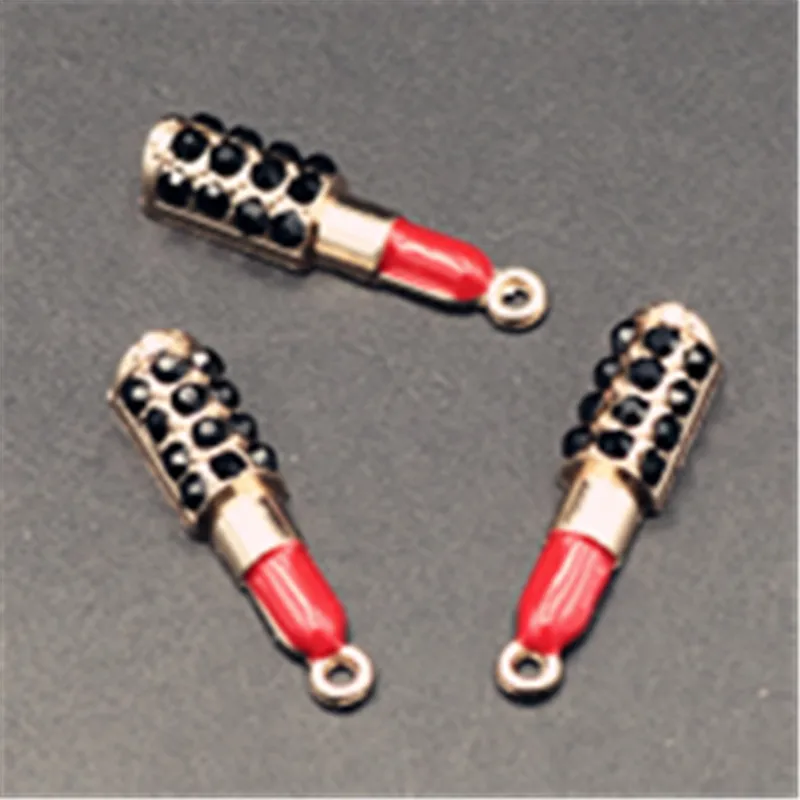 WKOUD 8pcs Antique Gold Handmade color glaze Women's lipstick Charm Alloy Pendant For Fashion DIY Jewelry makings A748
WKOUD 8pcs Antique Gold Handmade color glaze Women's lipstick Charm Alloy Pendant For Fashion DIY Jewelry makings A748