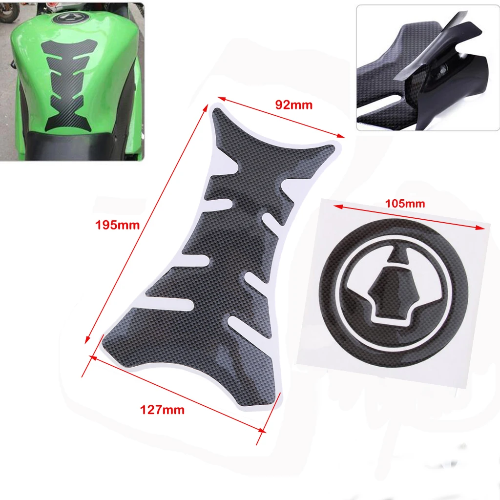 1 Set Motorcycle Vehicle Gas Fuel Tank With Gas Cap Cover Pad Stickers Non-slip Decals For Yamaha R6 R1 FZ-1 FJR1300 Etc 1 Set Motorcycle Vehicle Gas Fuel Tank With Gas Cap Cover Pad Stickers Non-slip Decals For Yamaha R6 R1 FZ-1 FJR1300 Etc