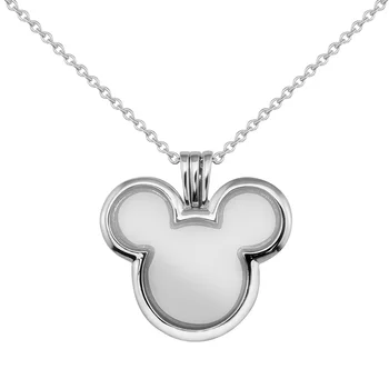 Mouse Floating Locket Pendant and Necklace with Clear CZ 100% 925 Sterling-Silver-Jewelry Free Shipping QANDOCCI
Mouse Floating Locket Pendant and Necklace with Clear CZ 100% 925 Sterling-Silver-Jewelry Free Shipping QANDOCCI