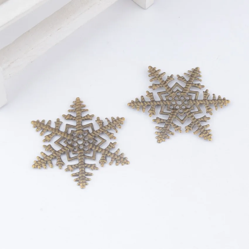 Free shipping Retail 5Pcs Antique Bronze Filigree Snowflake Wraps Connectors Metal Crafts Decoration DIY Findings 45x45mm
Free shipping Retail 5Pcs Antique Bronze Filigree Snowflake Wraps Connectors Metal Crafts Decoration DIY Findings 45x45mm
