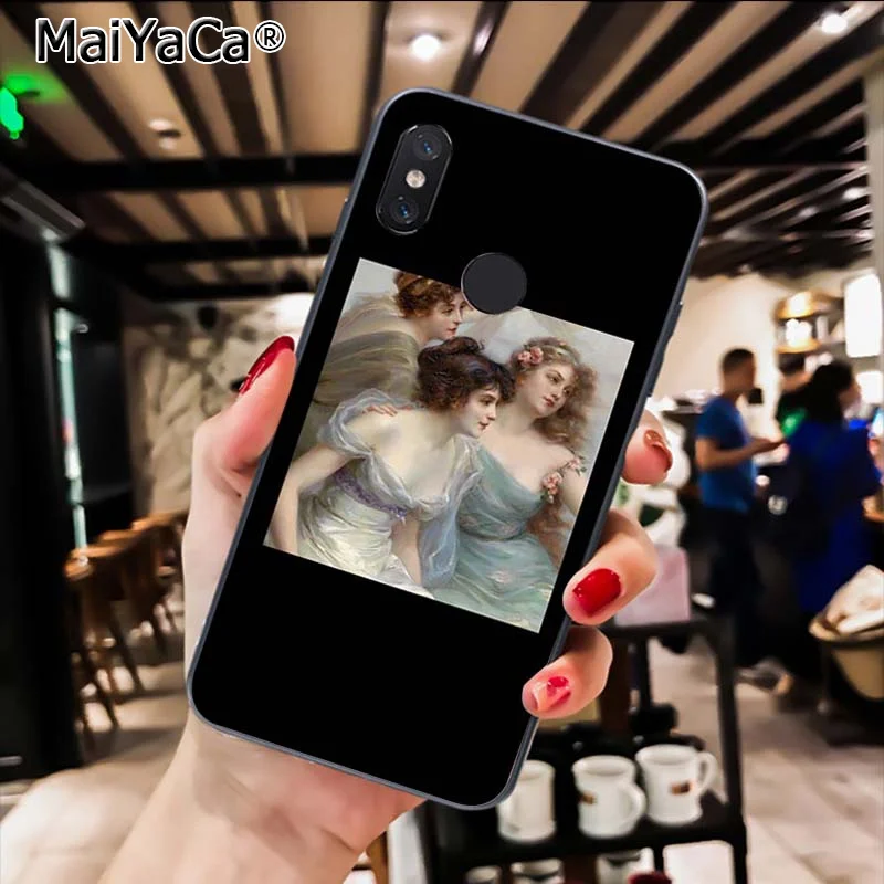 Funny Oil painting Made Art of the selfie