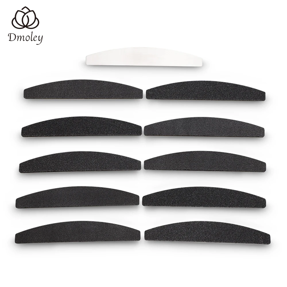 Double Sided Halfmoon Nail File Sanding Buffer Manicure 1pcs Stainless Steel Handle Sand Paper with 10pcs Replacement Sand Paper
Double Sided Halfmoon Nail File Sanding Buffer Manicure 1pcs Stainless Steel Handle Sand Paper with 10pcs Replacement Sand Paper