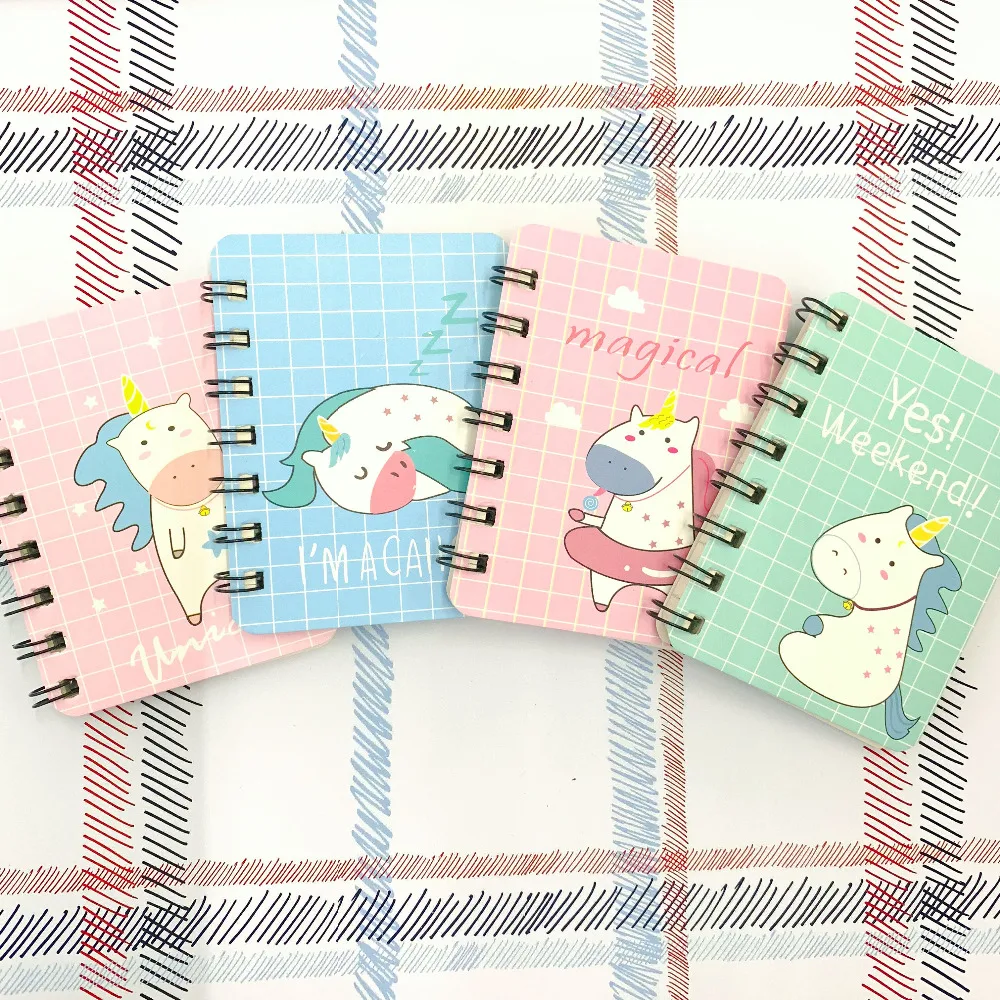 80 Sheets Kawaii Unicorn Coil Portable Mini Vocabulary Writing Reciting Book Kids Gift Plan Writing Paper
80 Sheets Kawaii Unicorn Coil Portable Mini Vocabulary Writing Reciting Book Kids Gift Plan Writing Paper