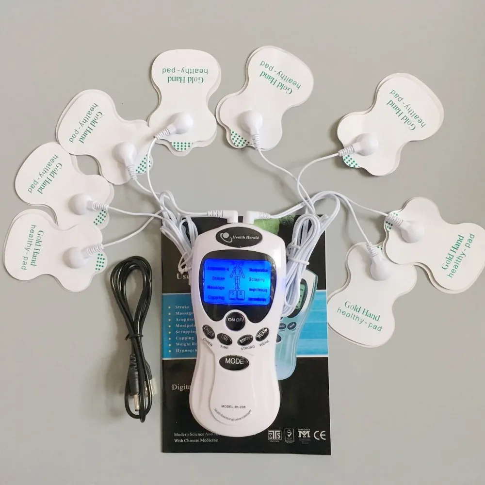 Freeshipping Dual input massager,Digital therapy machine ,TENS body massager with 8 electrode pads and usb cable
Freeshipping Dual input massager,Digital therapy machine ,TENS body massager with 8 electrode pads and usb cable