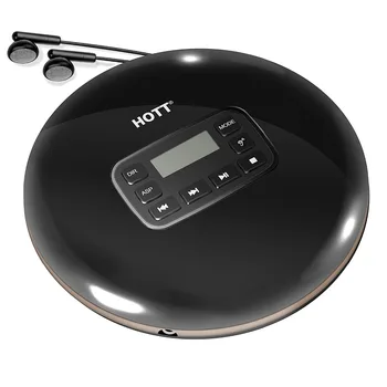 CD Player with LCD Display, Shockproof Function Personal Compact Disc CD Walkman With Headphone Jack, Anti-Skip Protection
CD Player with LCD Display, Shockproof Function Personal Compact Disc CD Walkman With Headphone Jack, Anti-Skip Protection