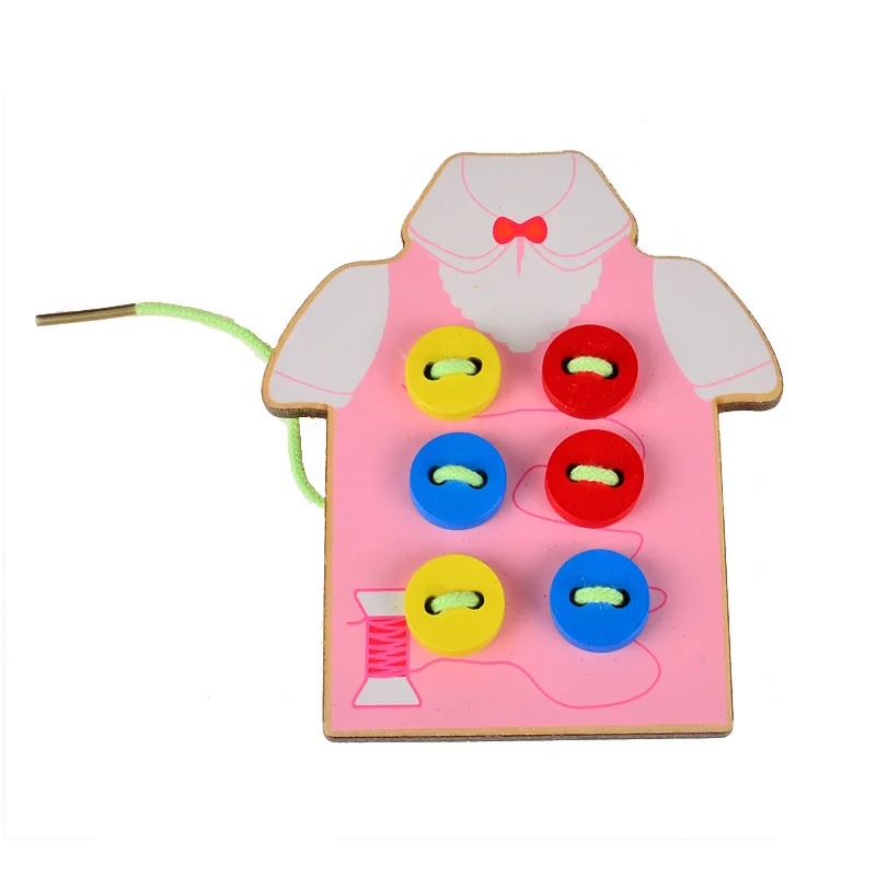 BOHS Green Pink Wooden String Clasp Threading Button Up Board Games Toys Hand Eye Coordination Fine Motor Skills Development
BOHS Green Pink Wooden String Clasp Threading Button Up Board Games Toys Hand Eye Coordination Fine Motor Skills Development