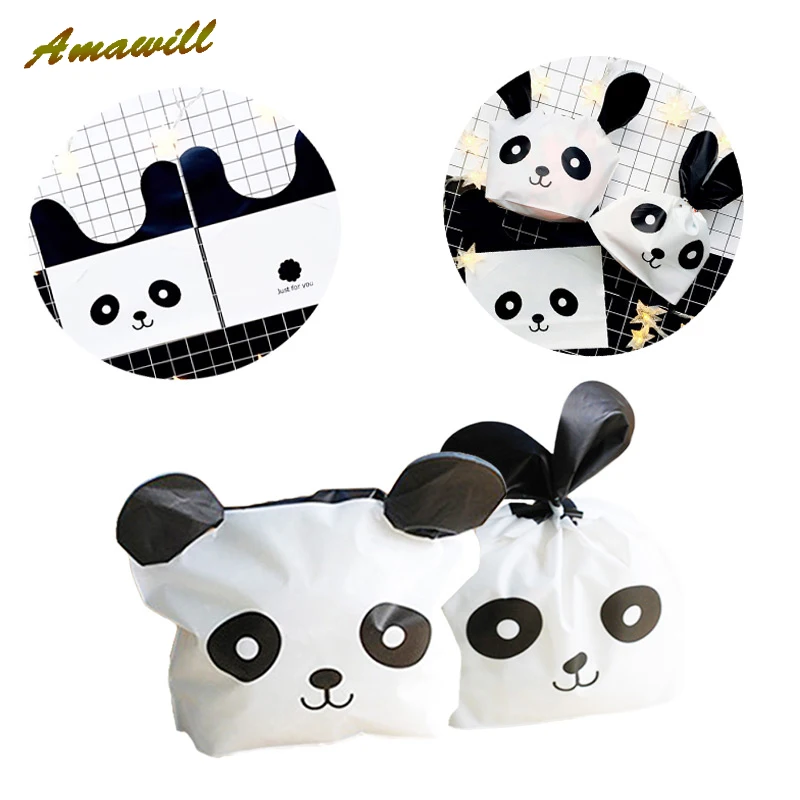 Amawill 50Pcs/lot Cute Panda Plastic Bag Wedding Biscuit Cookies Cake Candy Bags Packing for Happy Birthday Party Decor 8D
Amawill 50Pcs/lot Cute Panda Plastic Bag Wedding Biscuit Cookies Cake Candy Bags Packing for Happy Birthday Party Decor 8D